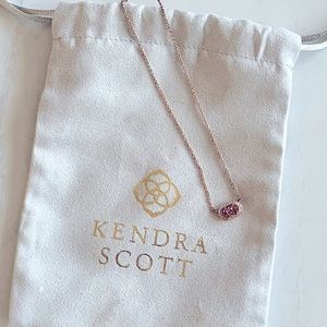 ✨ Kendra Scott | Rose Gold Necklace